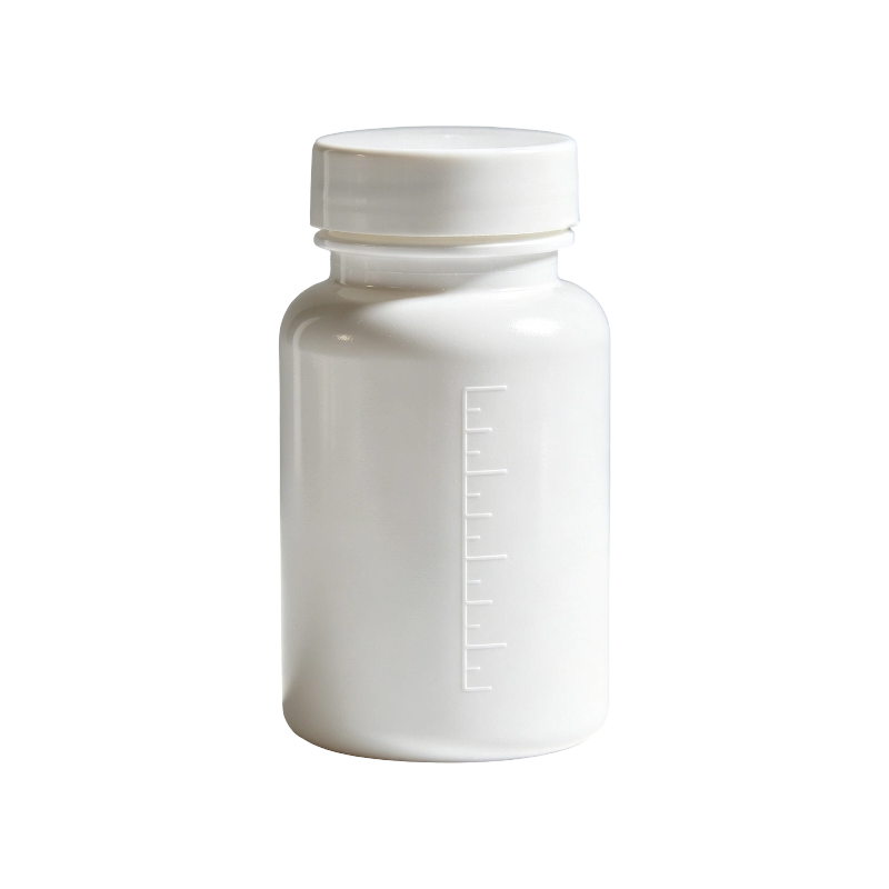 100 ml 150 ml HDPE vitamínové tablety Nutraceutická lahvička s kulatou kapslí